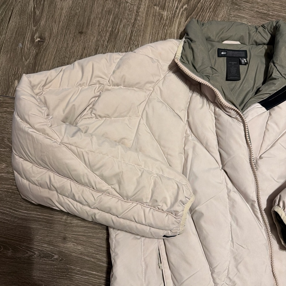 Women's REI Goose Down Puffer Coat - Picture 5 of 8
